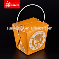 Multi color printed paper noodle box made by Sunkea Company