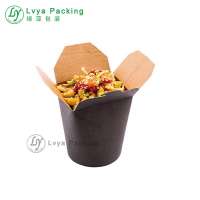 Various Size Corrugated Printed Food Grade Craft Paper Pizza spaghetti noodle Box